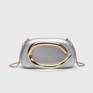 Imagem de Bolsa Clutch Feminina Festa Casamento Luxo Carteira De Mão - Alwy