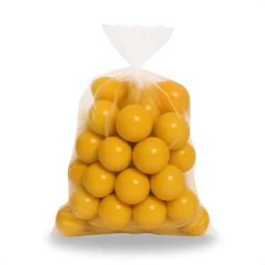 Imagem de Kit Com 50 Unidades De Bolinha Para Piscina De Crianças Não Amassam Bolas Divertida Cor Vibrante (Dourado)