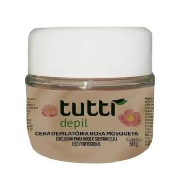 Imagem de Cera para Buço E Sobrancelha Rosa Mosqueta Tutti Depil 50G