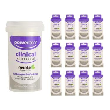 Imagem de Fita dental Powerdent Clinical - 300 m - 12 Unidades