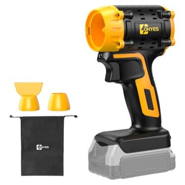 Imagem de Motor de alta velocidade sem escovas de soprador de ar compatível com DeWALT 18 V 20 V Max bateria soprador de folhas para campismo, churrasco e oficina (bateria não incluída)