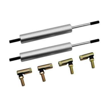 Imagem de RABROPAR 2 peças amortecedor de direção mola a gás com kit de junta esférica 7188108 6599744 compatível com carregadores Bobcat 110 T140 T180 T190450 453 463 553 653 S100 S130 S150 S160 S160 S160 175