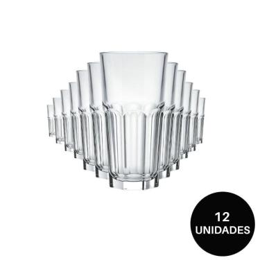 Imagem de Jogo 12 copo bristol long drink 340ml nadir figueredo