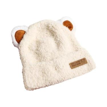 Imagem de Gorro De Inverno Para Menino Com Protetor De Orelhas Cartoon À Prova D