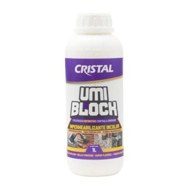 Imagem de Umi Block Cristal Impermeabilizante Pequenos Reparos Incolor, 1L