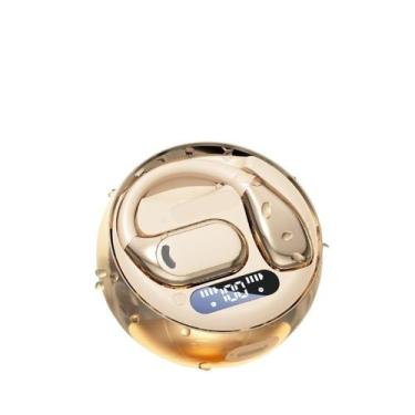 Imagem de Fones de ouvido sem fio DeKanghy Open Ear Bluetooth 5.4 Gold