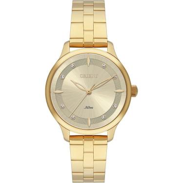 Imagem de Relógio Orient Feminino Ref: Fgss0240 C1Kx Casual Dourado