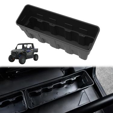 Imagem de SLORIMOD Caixa de armazenamento traseira sob o assento para Polaris Xpedition XP 5/ADV 5 2024 2025 acessórios, caixa organizadora de compartimento traseiro durável (1 conjunto)