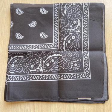 Imagem de Bandana Colorida com Estampa de Arabescos  55x55 cm - Pistache Acessór