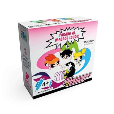 Imagem de CooperFun - Meninas Super Poderosas - Parado Aí, Macaco Louco, Mini Jogo de Tabuleiro, 4+ Anos, 1 a 4 Jogadores, 10 minutos por partida