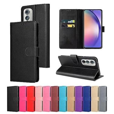 Imagem de Capa Capinha Protetora Celular Carteira Flip Couro Compatível MotoroIa Moto G52/G82 Proteção Premium [DPF] (ROSE)