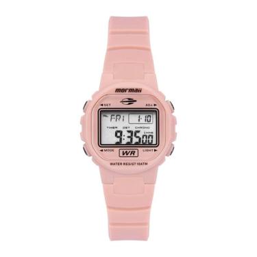 Imagem de Relógio Mormaii Feminino Ref: Molcdaazt/8t Esportivo Digital Rosa