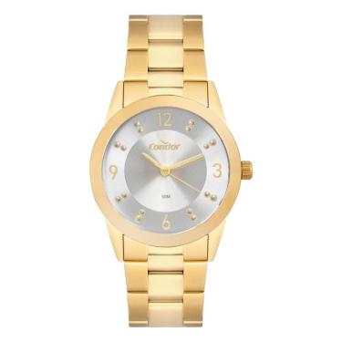 Imagem de Relógio Condor Feminino Ref: Co2035nqn/4k Casual Dourado