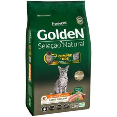 Imagem de Ração Seca PremieR Pet Golden Seleção Natural para Gatos Adultos - 1Kg