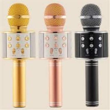 Imagem de Microfone Bluetooth The Voice Karaoke Portatil Sem Fio - Multicoisa Da