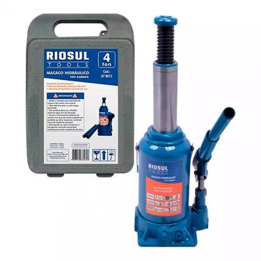 Imagem de Macaco Hidráulico 4T com Maleta R070012 Riosul Tools