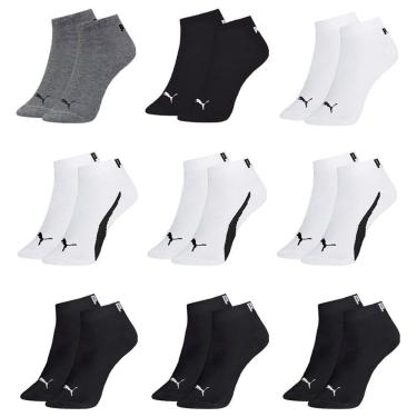 Imagem de Kit 9 Pares De Meias Puma Sapatilha Esportiva Masculina