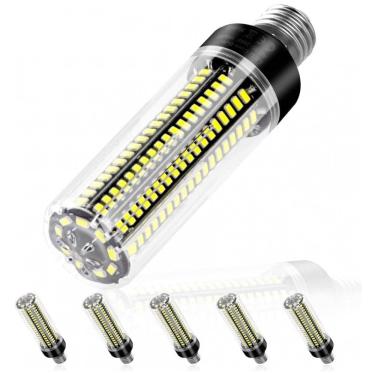 Imagem de Lâmpada LED Corn 350W equivalente, luz diurna 6000K, super brilhante com 4041 lúmens, base E26/E27, ideal para indoor, teto