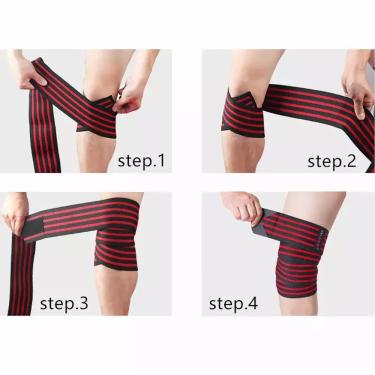 Imagem de JOELHEIRA PROTETORA TWISTER REGULÁVEL SUPORTE FAIXA AJUSTÁVEL FLEXÍVEL COMPRESSÃO PARA JOELHO