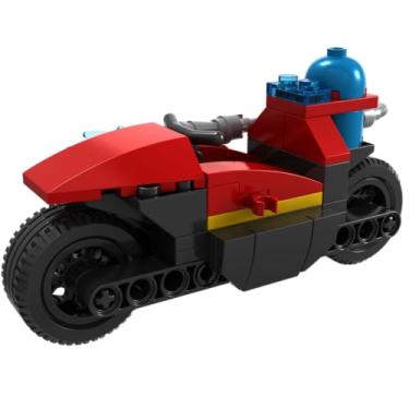 Imagem de Xalingo Blocos de Montar Motocicleta de Bombeiro 60 Peças