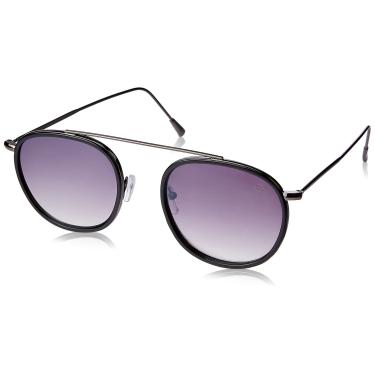 Imagem de Óculos de sol Pal, Les Bains, Unissex, Preto, Fumê, Único, MG1475-C3