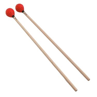 Imagem de RiToEasysports Mittelhartgarnkopf Marimba para Jogos de Percussão para Amantes de Marimba (Vermelho)