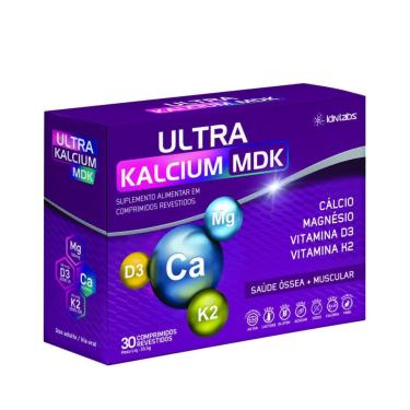 Imagem de Ultra Kalcium Mdk Ultra Concentrado - 30 Comprimidos - IDN Labs-Masculino