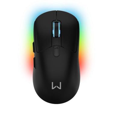 Imagem de Mouse Magnus (Wireless) com Base Preto Warrior - MO421