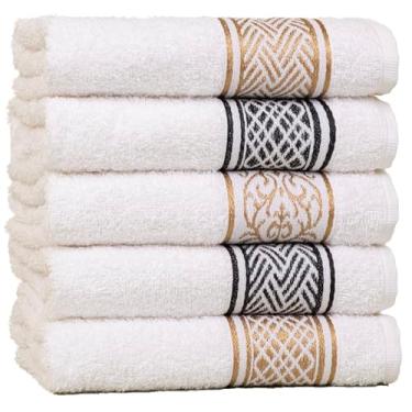 Imagem de Luxure Gourmet – Kit 5 Panos de Copa Premium, Felpudos, Alta Absorção e Durabilidade (Sortidos)