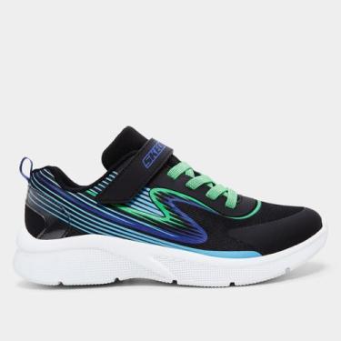 Imagem de Tênis Infantil Skechers Microspec Menino, Preto, 31