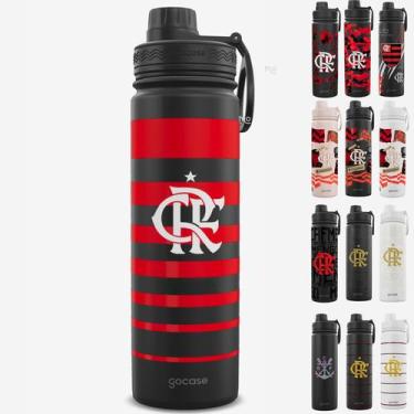 Imagem de Garrafa Térmica Gocase Fresh 650ml Oficial do Flamengo, FLA Uniforme 2