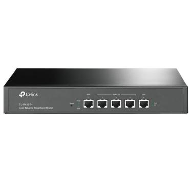 Imagem de Roteador Balanceador De Carga De Banda Tp-link Tl-r480t+ / 1wan / 3wan/lan / 1lan / 266mhz - Preto