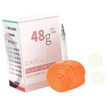 Imagem de Colaxi Câmara de ar para bicicleta com válvula, substituição e manutenção de pneus sobressalentes, TPU com remendos para pneus, câmara de ar para ciclismo ao, Style G