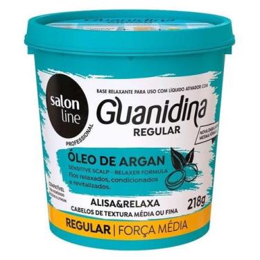 Imagem de Guanid sline oleo de argan regular - Salon Line