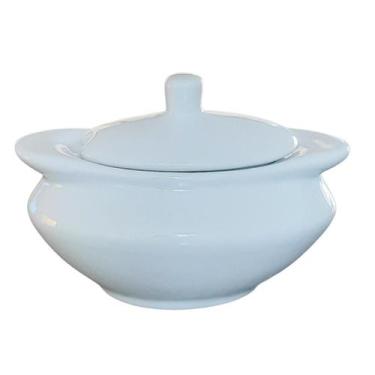 Imagem de Açucareiro Barquinha 100ml - Porcelana Branca de Alta Qualidade - Anti