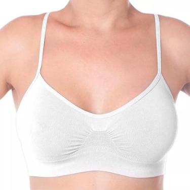 Imagem de Sutiã Lupo Original Loba Sem Costura Confort Plus Soutien Alça Fina To