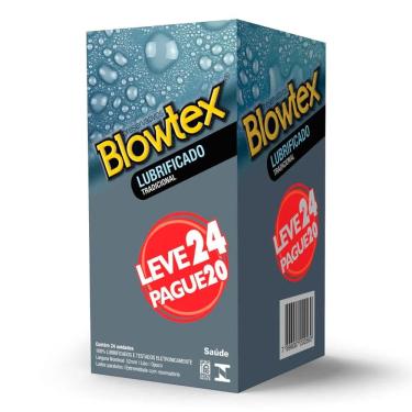 Imagem de Preservativo Blowtex Lubrificado Leve 24 Pague 20 Unidades