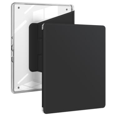 Imagem de Akacy Capa macia transparente de TPU para Kindle Scribe 10,2 polegadas modelos 2022 e 2024 com suporte para caneta com função hibernar/despertar automática (3)