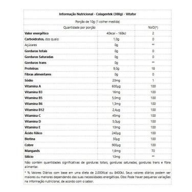 Imagem de Colagentek 300g Sabor Abacaxi