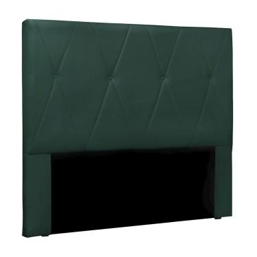 Imagem de Cabeceira Para Cama Box Casal Aquilla 140Cm Veludo Verde
