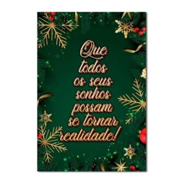 Imagem de Painel de Festa Retangular 1,50x2,20m - Painel de Tecido para Estrutura com Vara, Temático para Festa de Aniversário, Natal e Comemorações(Feliz Natal 7)