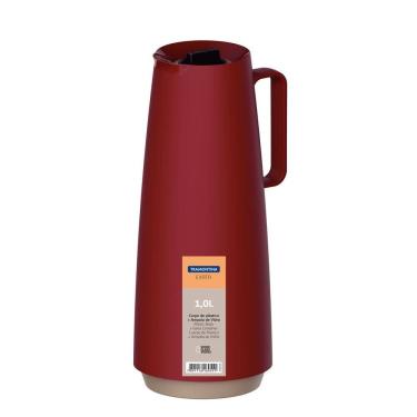 Imagem de Bule Térmico Exata 1L - Bordô - Tramontina