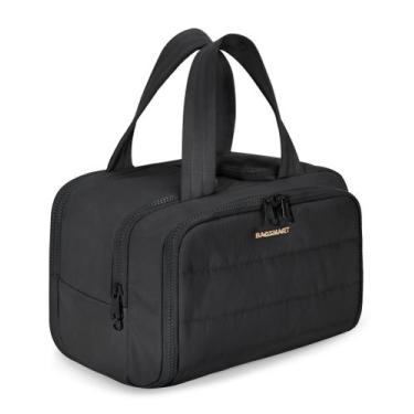 Imagem de Bolsa de higiene pessoal BAGSMART Travel Lightweight  preta