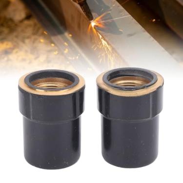 Imagem de 2pcs Plasma Cortando Escudo Xícara Pc0003 Abdas Retardantes de Chama e Bronze Cupter Plasma Escudo Xícara de Plasma Shield Copo para Eastwood Versa Cut 40