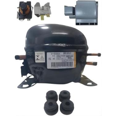 Imagem de Compressor 1/4+ HP Embraco EMR80HLR - 220V