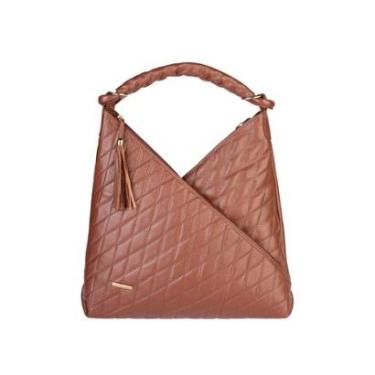 Imagem de Bolsa de ombro em couro matelassê Carmen-Feminino