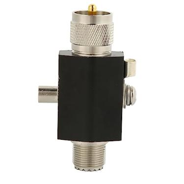 Imagem de SUNGOOYUE Pára-raios Coaxial UHF, Construção Metálica, Faixa de Frequência DC-2500MHz, Potência de Pico de 400W, Proteção de Antena Externa