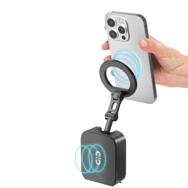 Imagem de Mizi Suporte magnético 3 em 1 [20x N52] Ímãs fortes, suporte portátil para carrinhos de golfe, garagem, academia, viagens, cozinha, escritório, ar livre, carro - preto