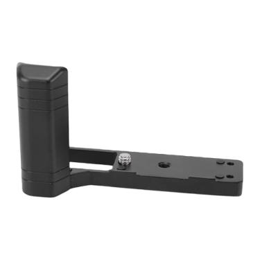 Imagem de Cryfokt Punho Em Forma de L para Câmeras, Alça Lateral Leve Em Liga de Alumínio Adequada para Câmera GR3, Com Orifício de Parafuso de 1/4 de Polegada, Almofadas Antiderrapantes