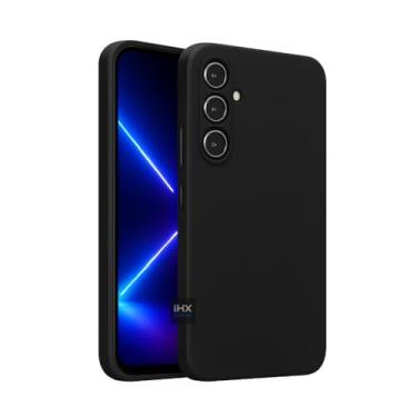 Imagem de Capa Capinha Case Compatível Samsung_ Galaxy A05S Aveludada Anti Impacto Reforçada Silicone Emborrachado Com Proteção De Câmera Premium (PRETO)